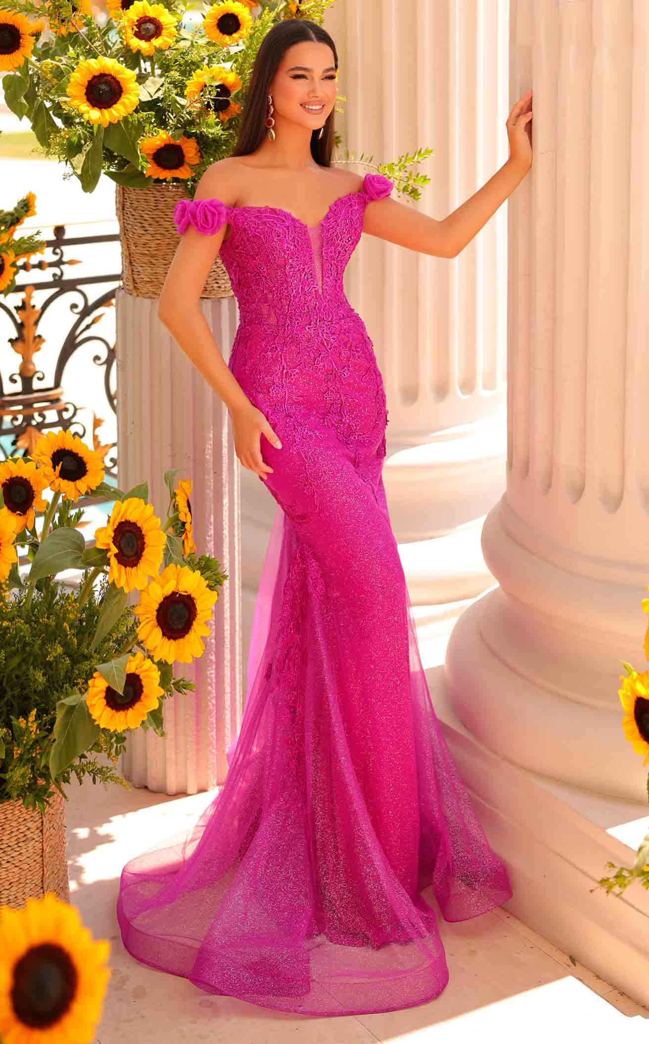 CLARISSE 810491 LIGHT PINK DRESS