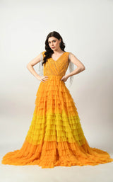Couture Fashion by FG CF242503103 Yellow