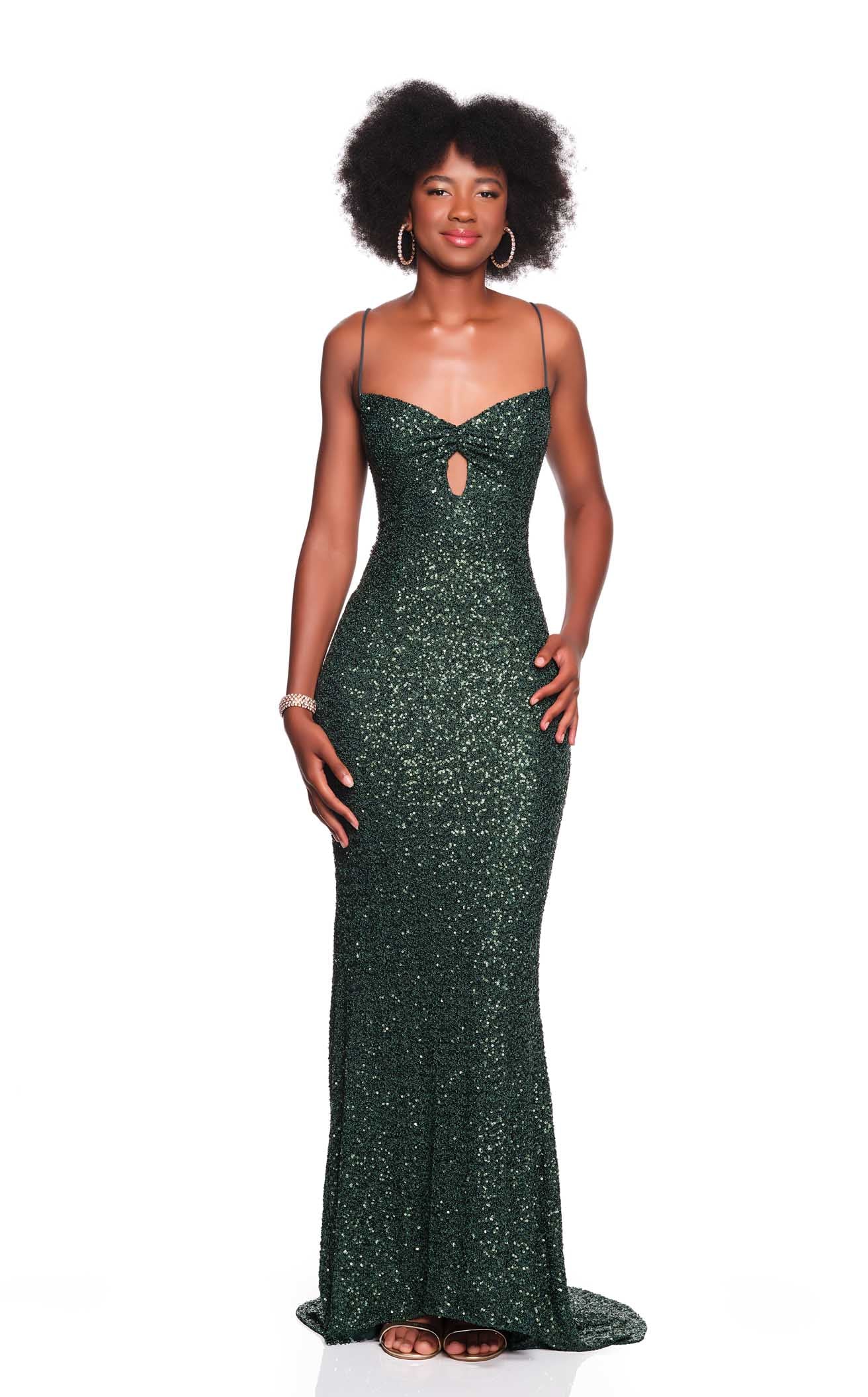 Dave and Johnny 12789 Prom Dress - Emerald
