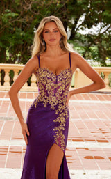 Nox Anabel C1613 Plum/Gold