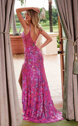 Nox Anabel D1574 Fuchsia/Silver