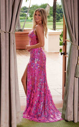 Nox Anabel D1574 Fuchsia/Silver