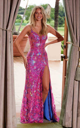 Nox Anabel D1574 Fuchsia/Silver