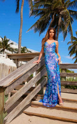 Nox Anabel D1574 Royal/Silver