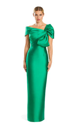 Daymor 1885F23 Dress Emerald