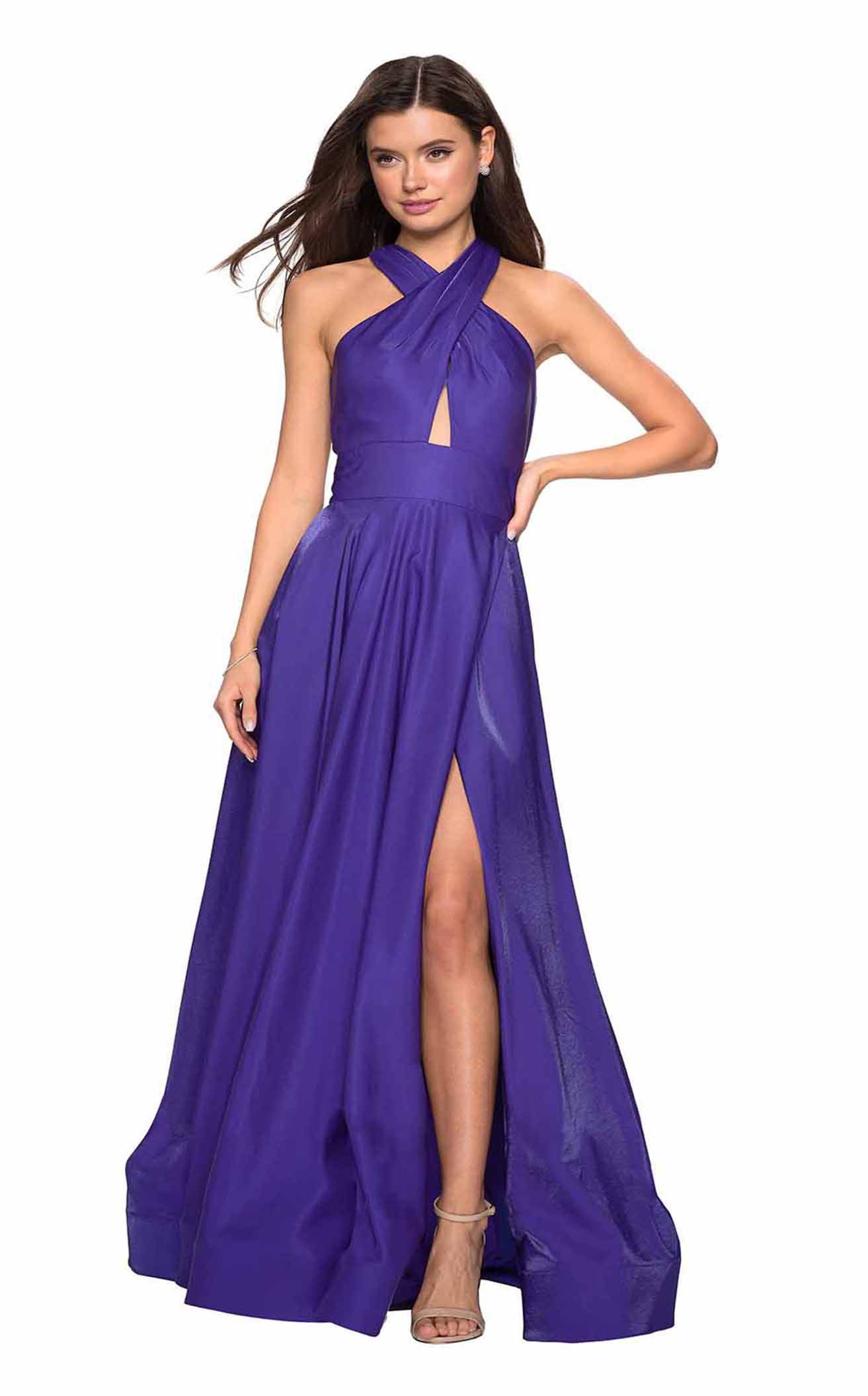strapless open back dress La Femme 33373 – Mia Bella The Label main image 1