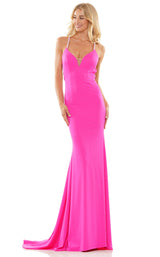 Colors Dress 2974 Hot Pink