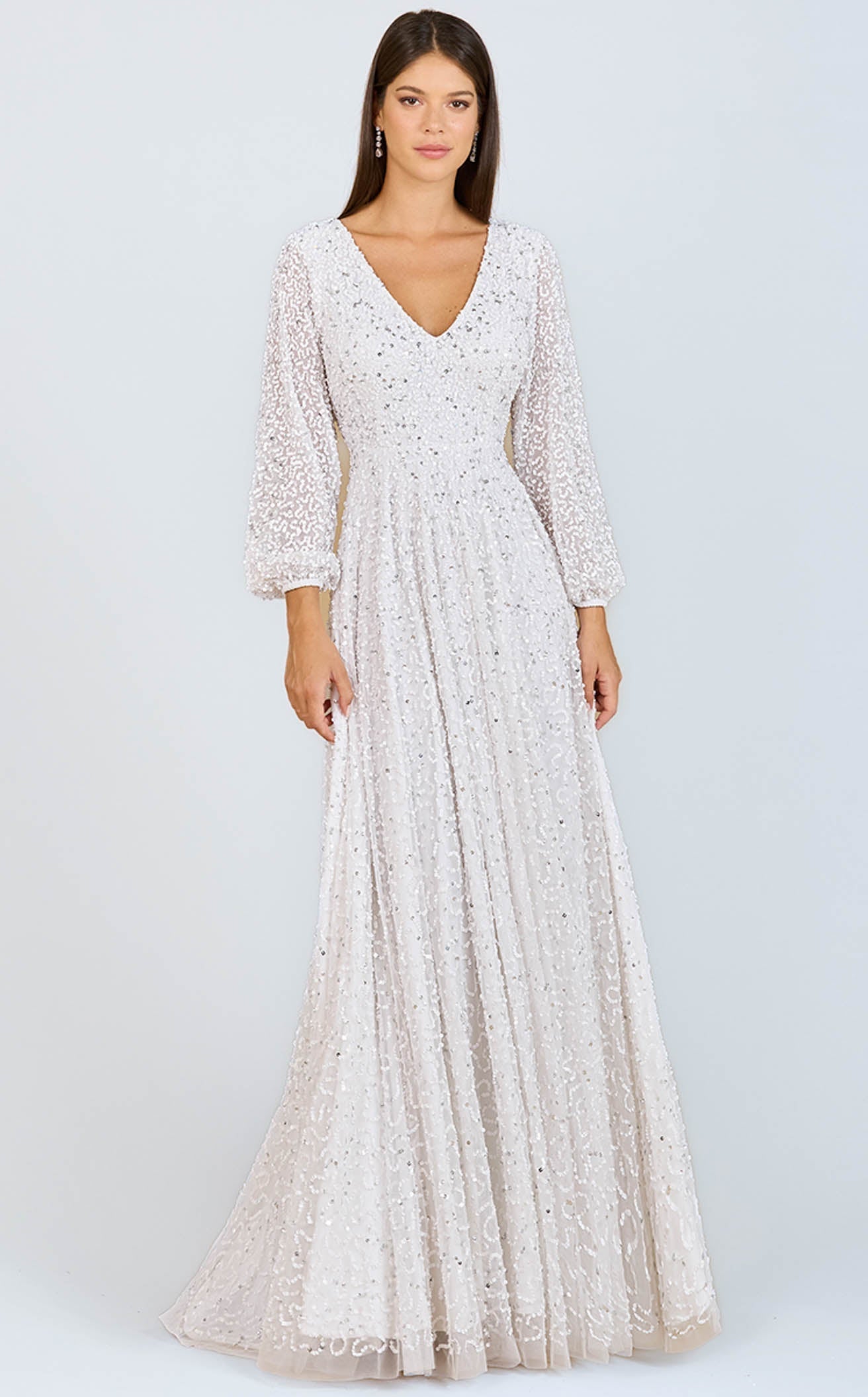Lara 51124 Prom Dress - Ivory