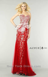 Alyce 6390 Red/Nude