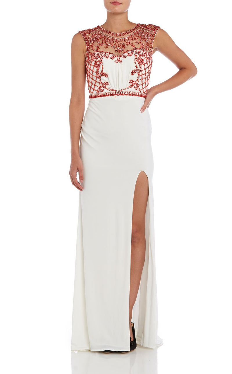 Alyce 6361 Ivory/Red