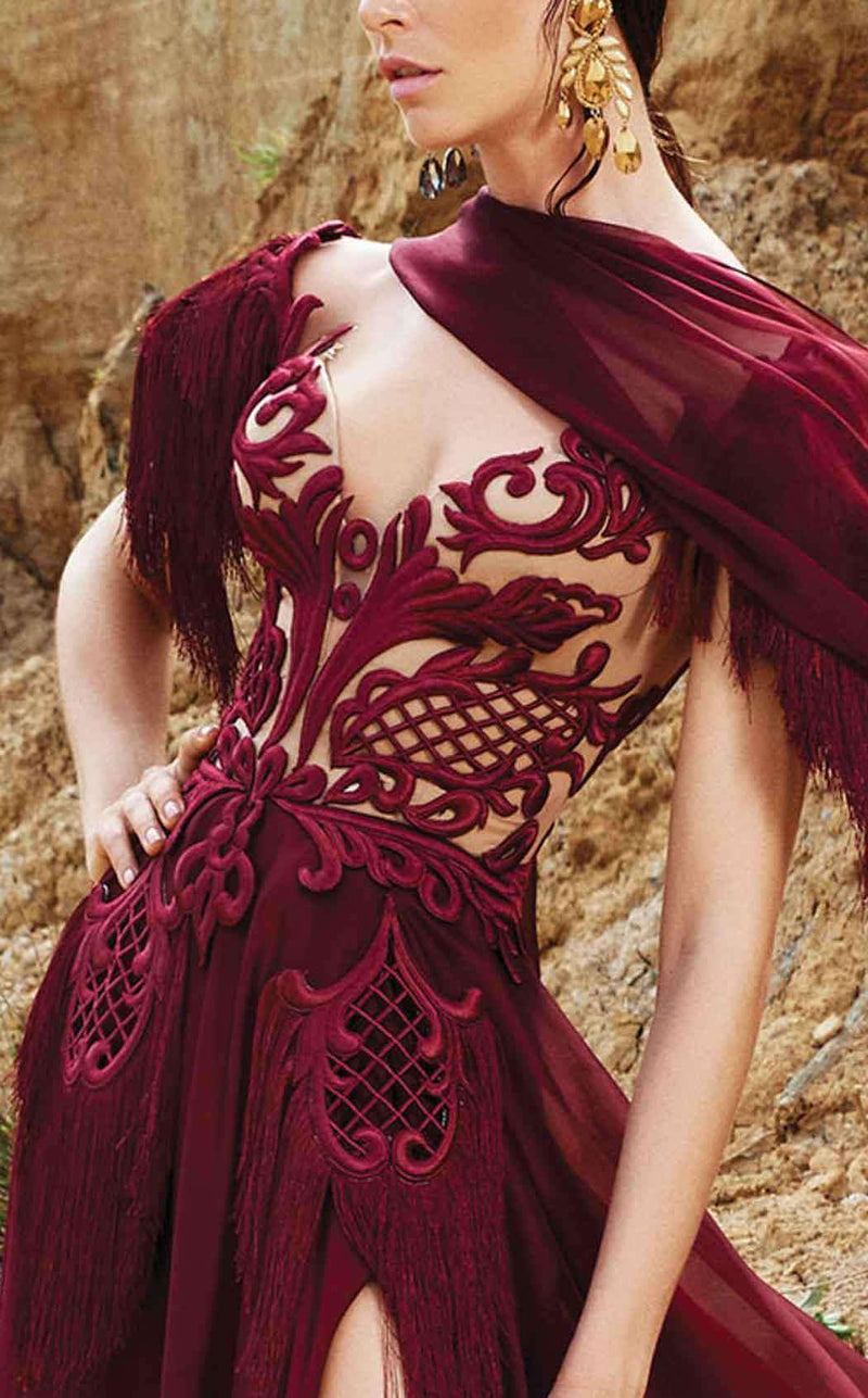 MNM Couture 2357 Burgundy