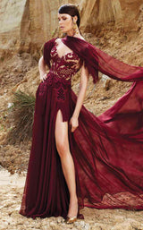 MNM Couture 2357 Burgundy