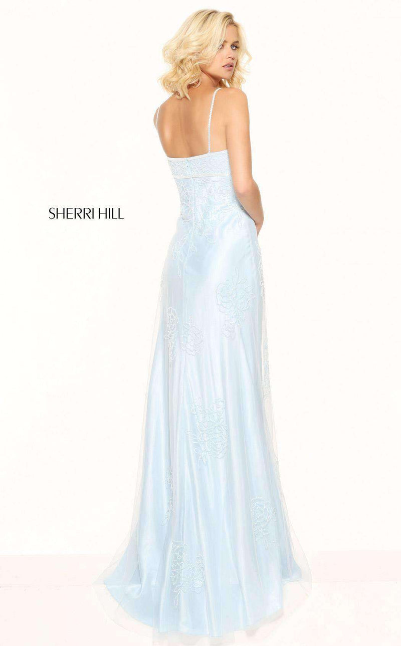 Sherri Hill 50862 Light Blue