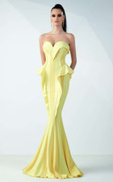 MNM Couture G0731 Yellow