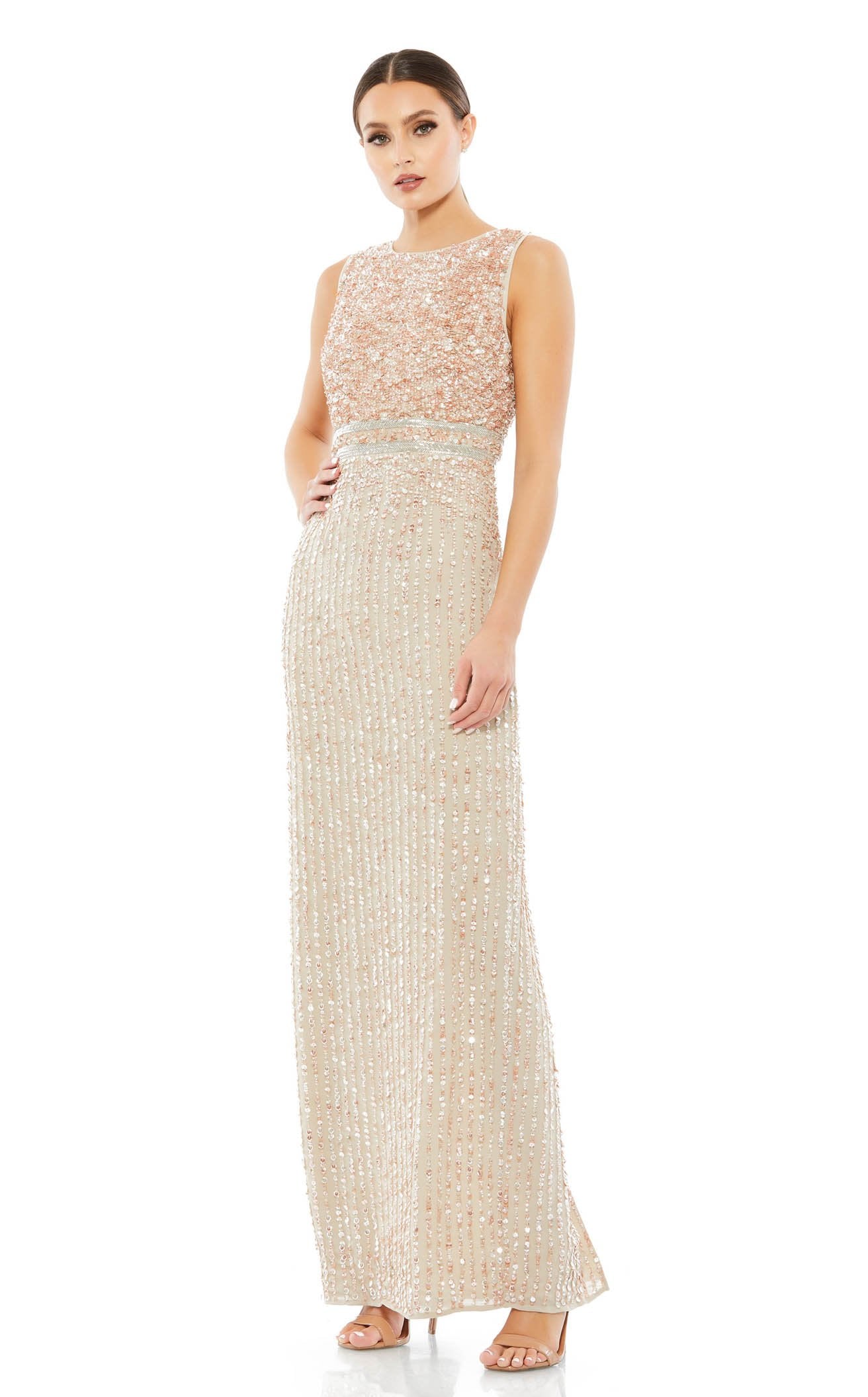 Mac Duggal 26723 Nude 6 Sale main image 0