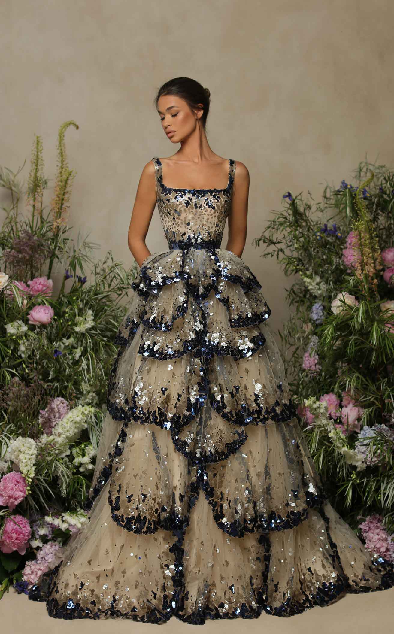 Tarik Ediz 98083 Dress | NewYorkDress.com