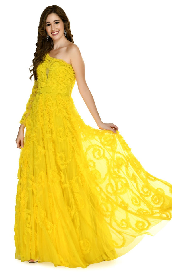 Couture Fashion by FG CF19200132 Yellow