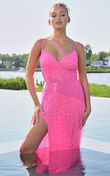 Colors Dress 3147 Hot Pink