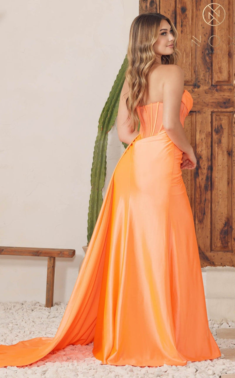 Nox Anabel E1237 Dress Neon Orange