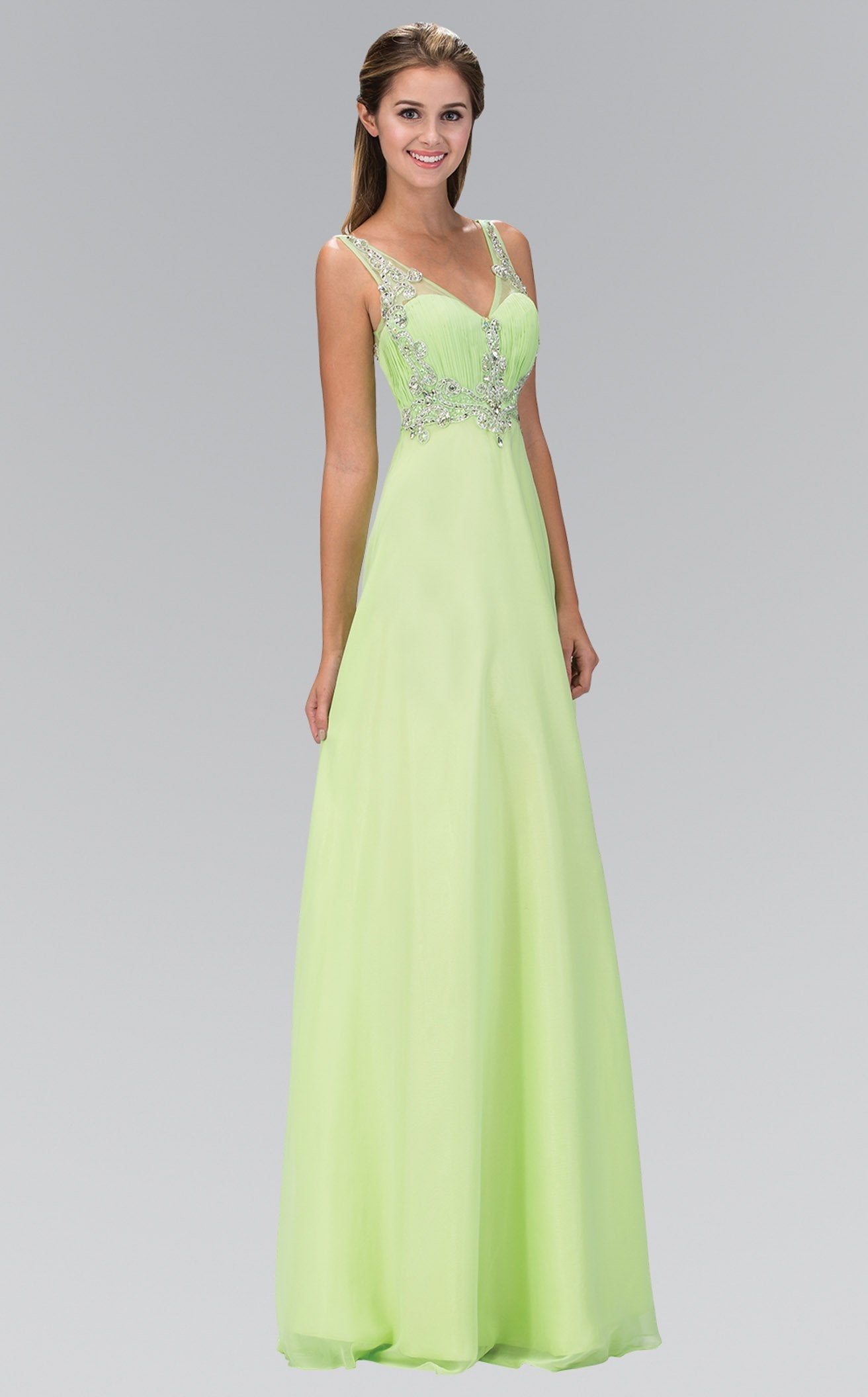 Elizabeth K GL1073 Prom Dress - Light Green | NewYorkDress Elizabeth K GL1073 Prom Dress - Light Green | NewYorkDress