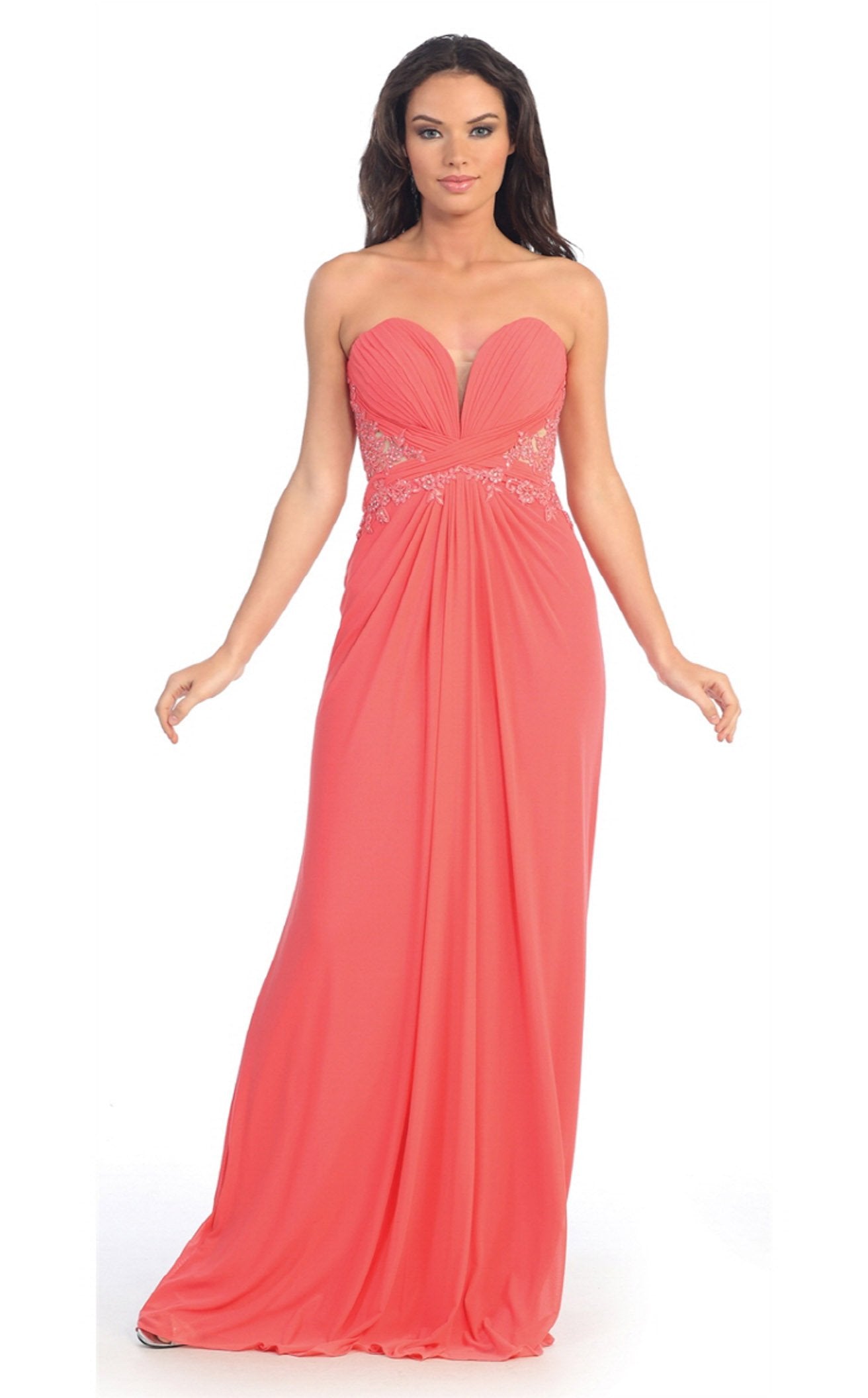 knee length dresses for ladies Sequin Ombre Mermaid Prom Dress 20162 Ombre / Custom Size main image 1