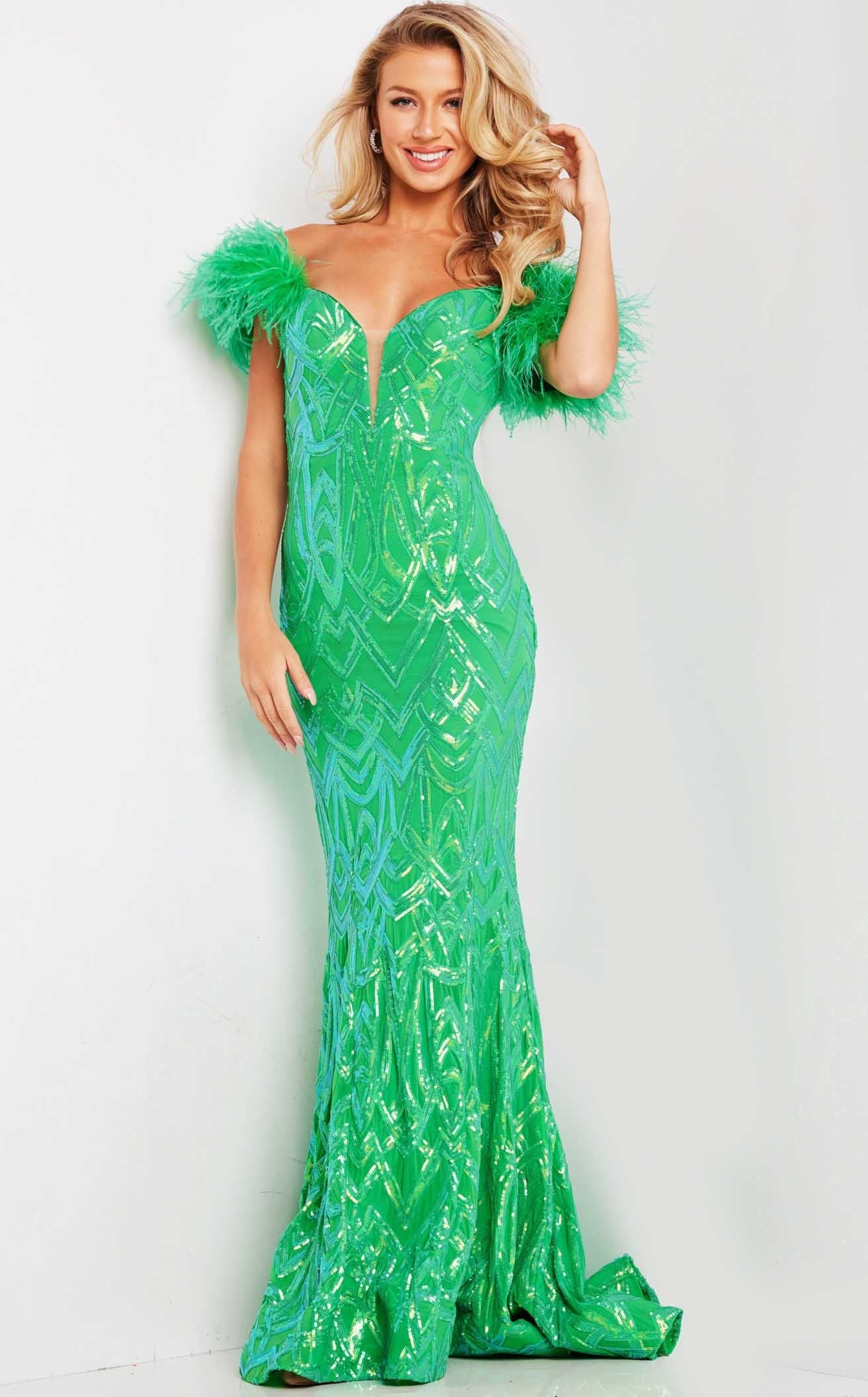 Jovani 23383 Prom Dress - Green | NewYorkDress Jovani 23383 Prom Dress - Green | NewYorkDress