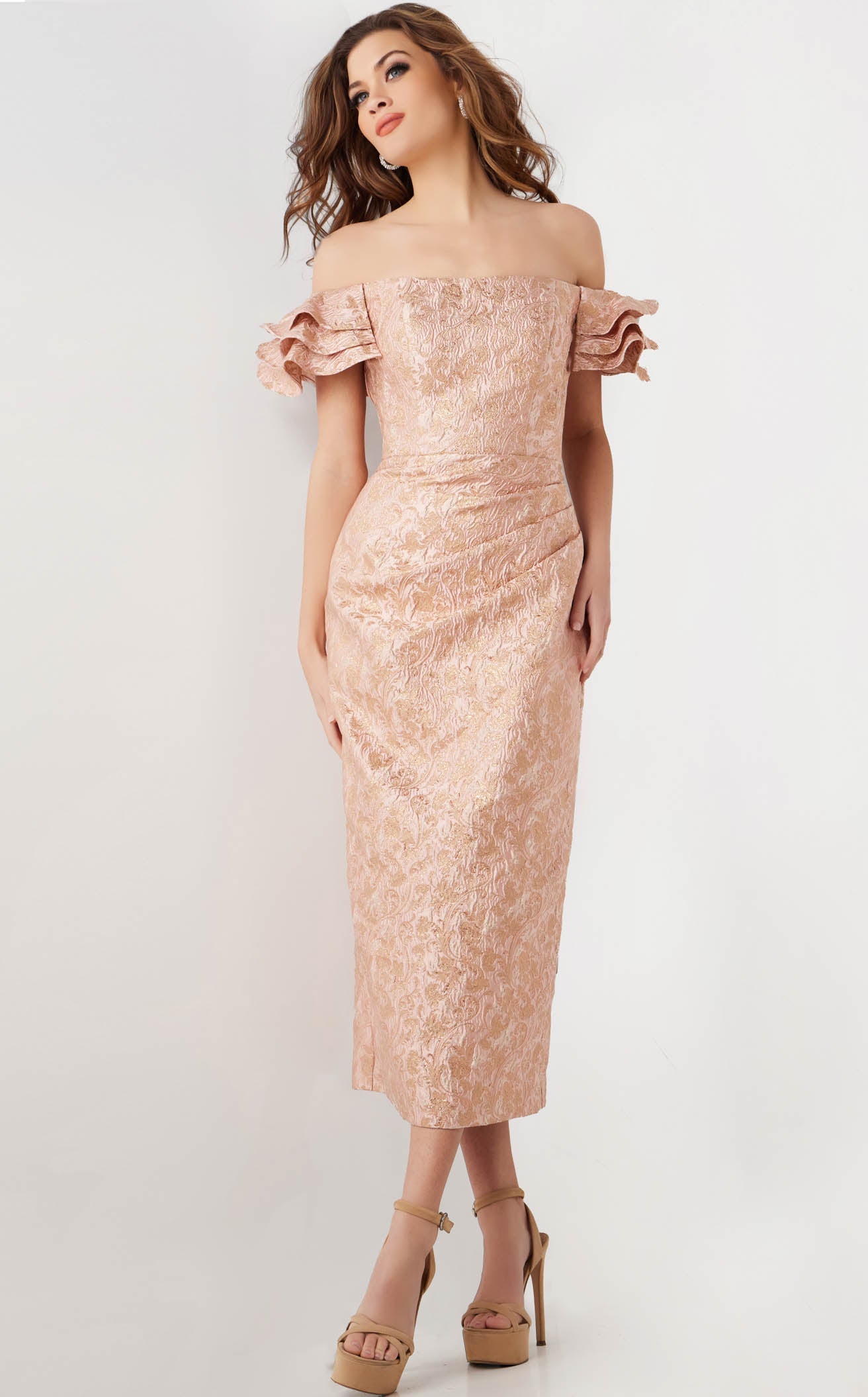 Jovani 25667 Prom Dress - Rose Gold