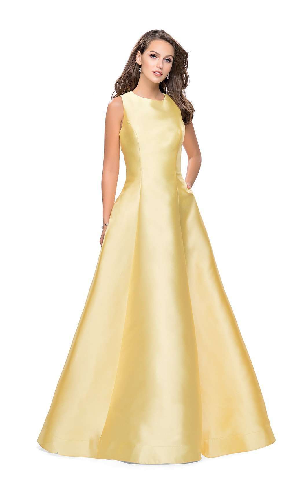 La Femme 25425 Prom Dress - Yellow