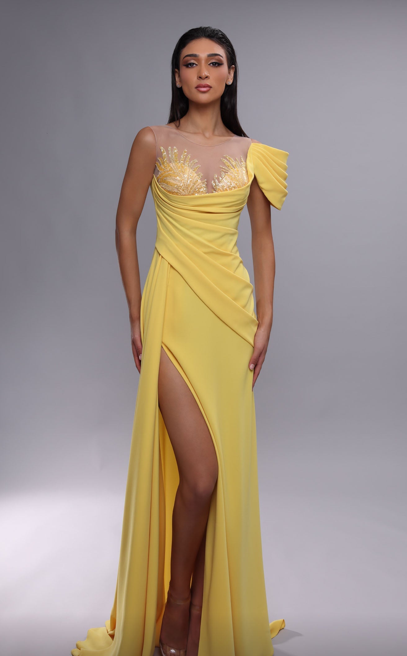 MNM Couture K4085 Prom Dress - Fuchsia