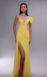 MNM Couture K4085 Yellow