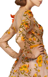 MNM Couture 2401 Nude/Orange