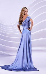 Modessa Couture M20303 Silver/Blue