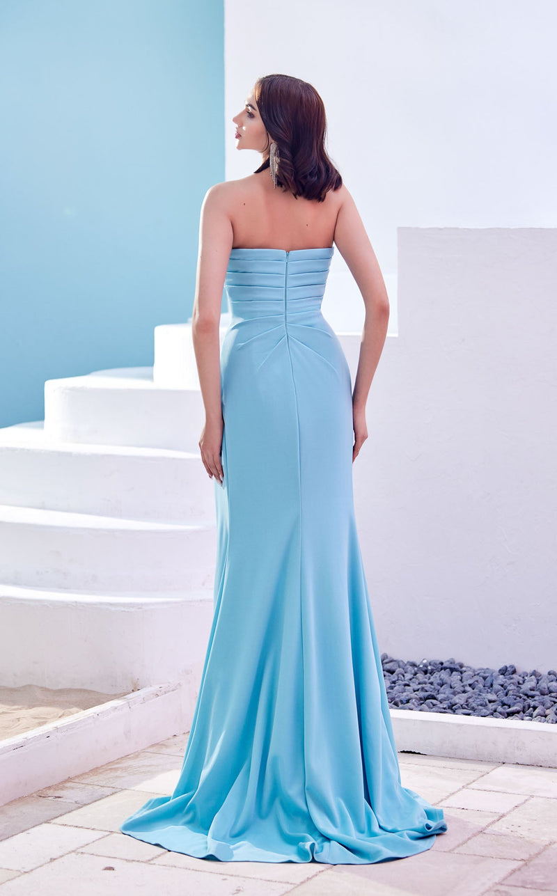 Modessa Couture M20365 Blue