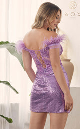 Nox Anabel S782 Dress Lilac