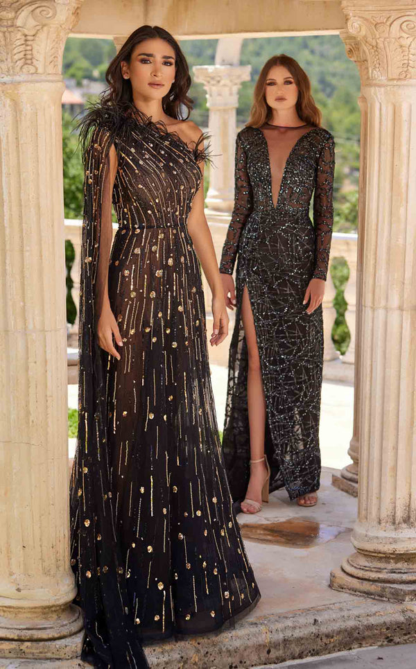 Reverie Couture SS037 Black/Gold