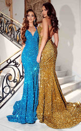 Portia and Scarlett PS23519 Turquoise&Gold