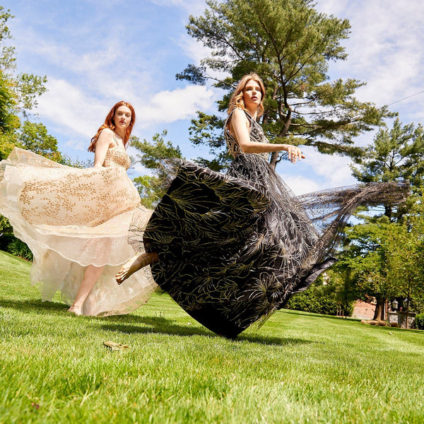 homecoming dress styles for body types LaDivine CD0204 Prom Dress - Smoky Blue main image 1
