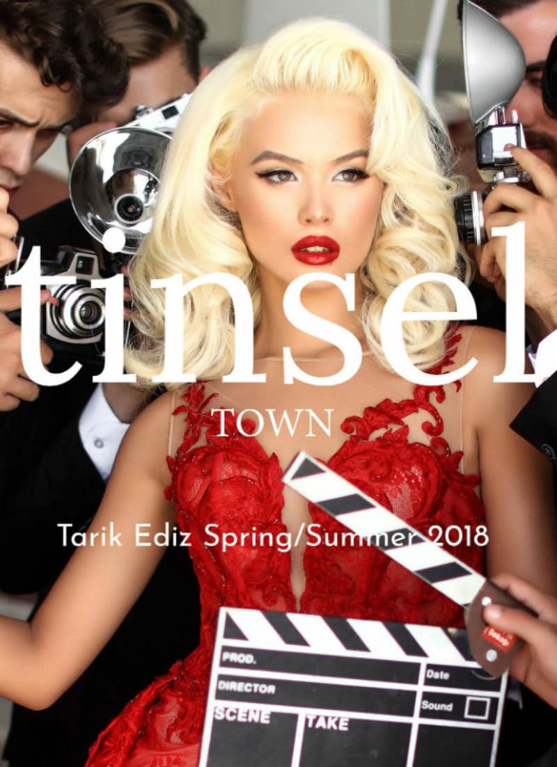 Tinsel Town-Tarik Ediz Spring Summer 2018 Look-book