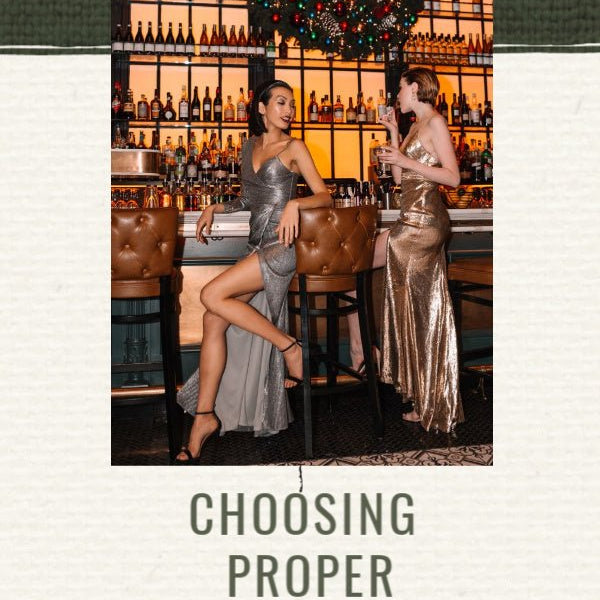 sachin and babi light blue dress Holiday Party Outfit Ideas: What to Wear to Holiday Party main image 0