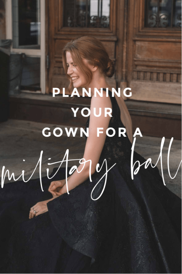 Planning Your Gown for a Military Ball