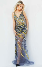 Jovani 06790 Gunmetal