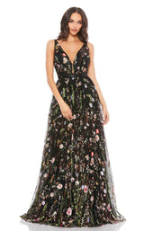 Mac Duggal 70132 Black Multi