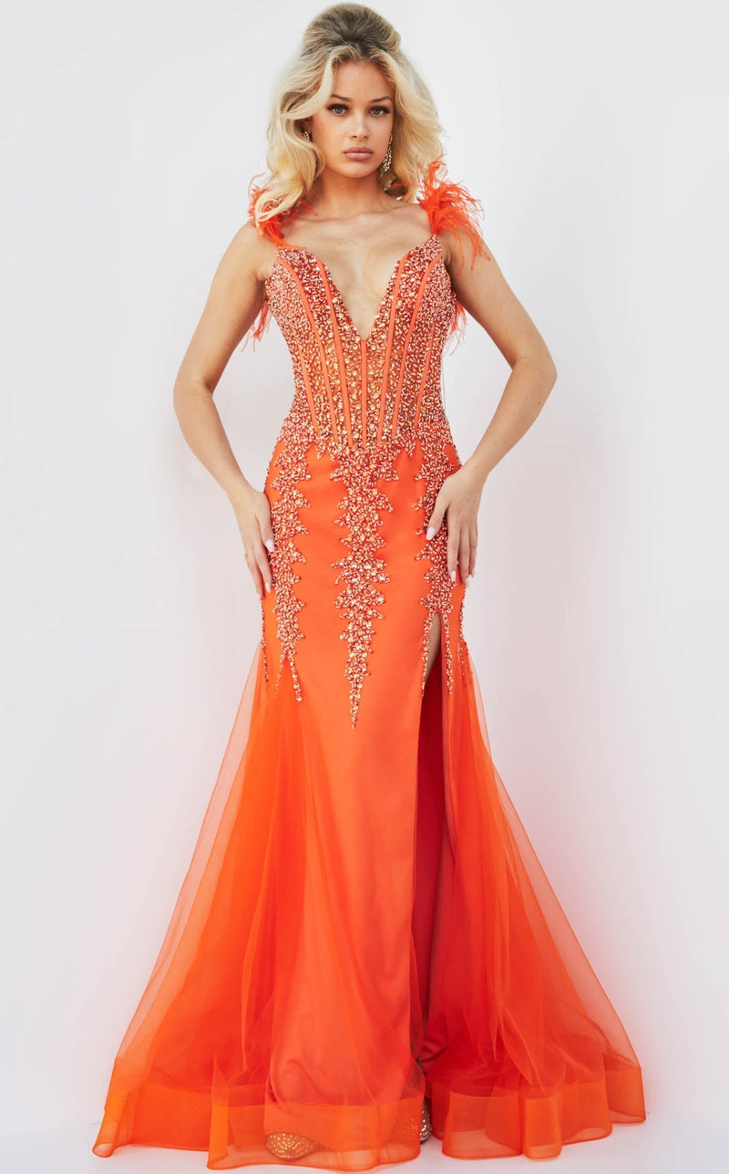 Jovani 22540BG Orange