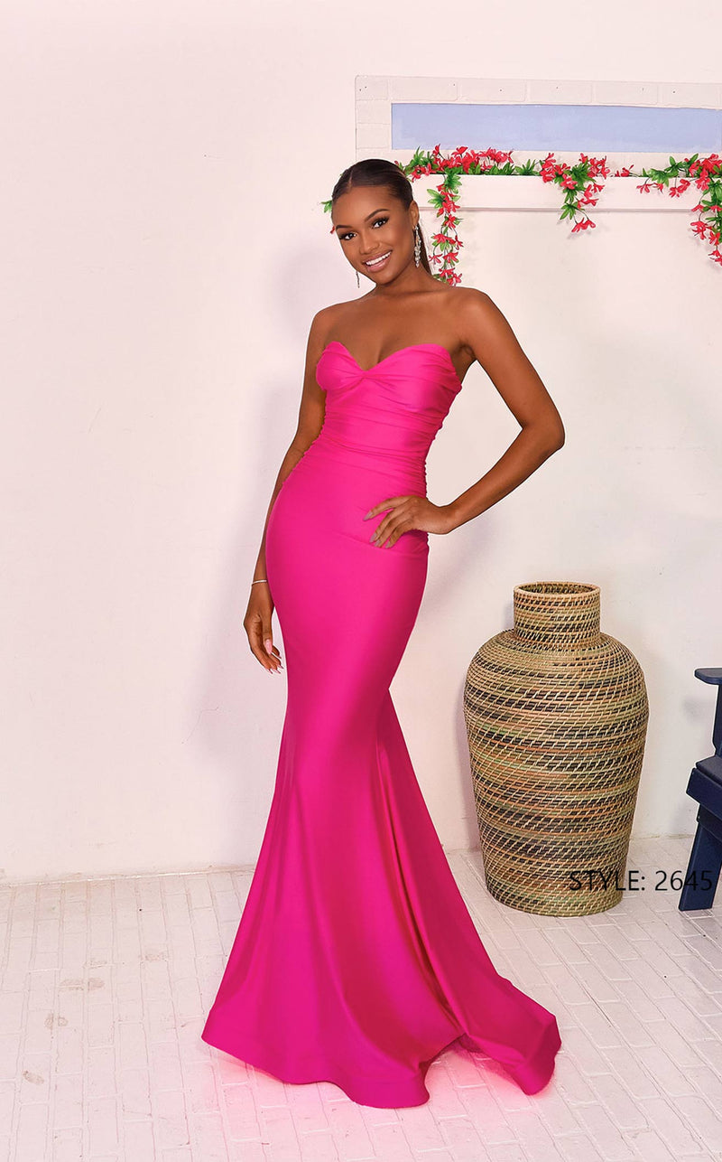 Jessica Angel 2645 Prom Dress - Fuchsia | NewYorkDress Jessica Angel 2645 Prom Dress - Fuchsia | NewYorkDress