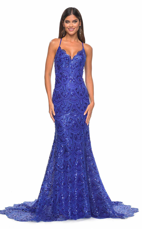 La Femme 31865 Royal-Blue