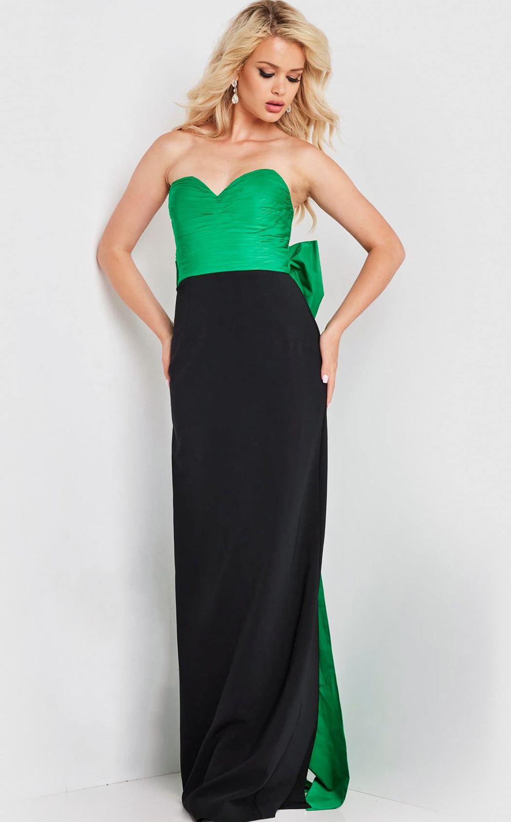 Jovani 36670 Green/Black