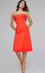 Jovani 39743 Orange
