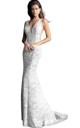 Jovani 45811BG White