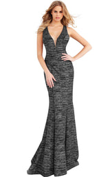 Jovani 45811BG Gunmetal