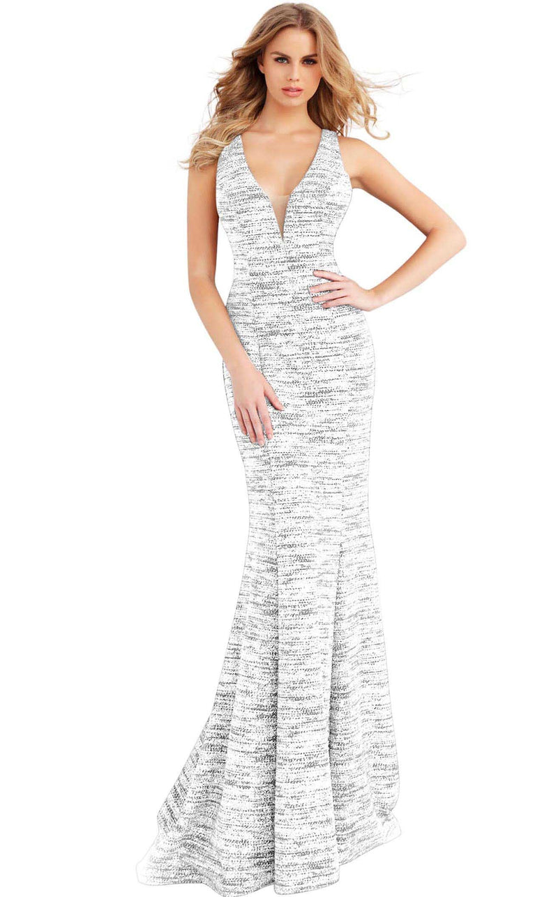 Jovani 45811BG White